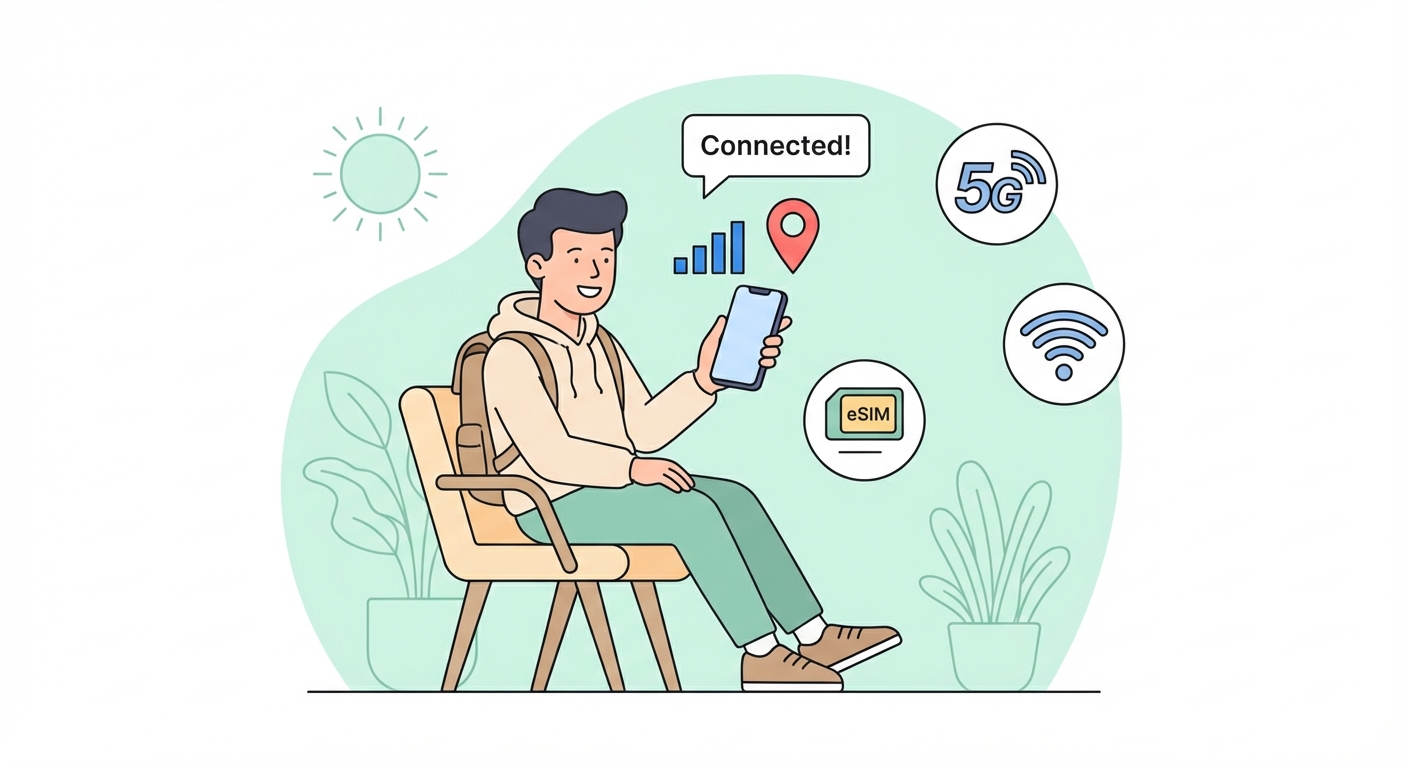 Staying Connected in United States: eSIM & Mobile Data Guide