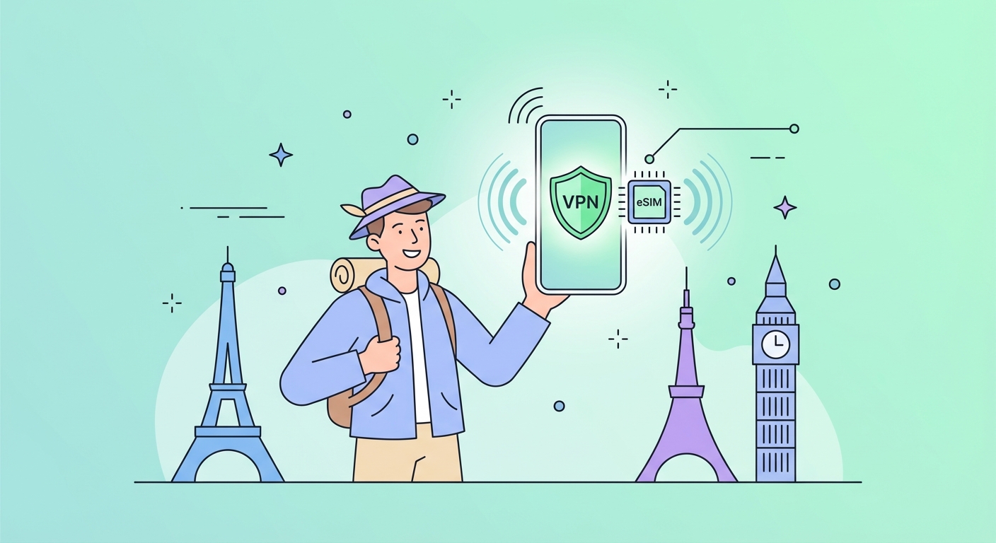 Skip public Wi-Fi — use a uPhone eSIM instead